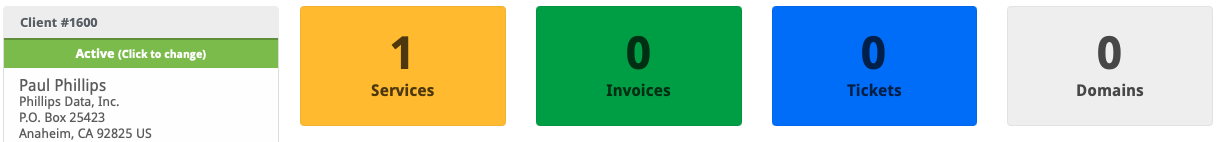 Plugin Cards in the staff area.